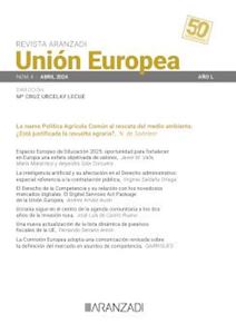 Revista Unión Europea Aranzadi