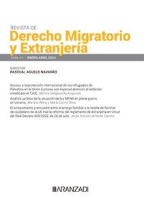 Revista de Derecho Migratorio y Extranjería.